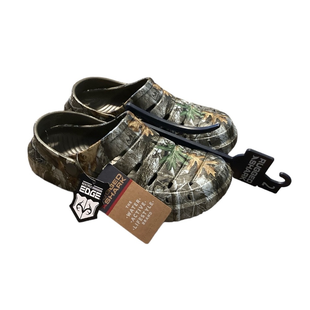 Rugged Shark Realtree Camouflage Eva Clogs - Picture 6 of 10